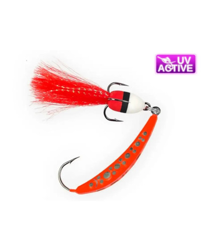 Блесна ПрофМонтаж "Лыжа" 24g col.Red