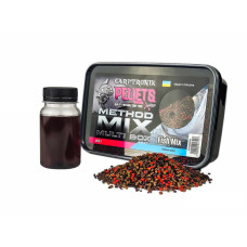 Пелетс Carptronik Method mix Multi Box, 400g (Ліквід Рибний мікс 100g)