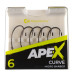 Крючок карповый RidgeMonkey Ape-X Curve Barbed size 6