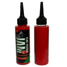 Атрактант Flat-feeder jam Carptronik Strawberry (Полуниця) 100ml
