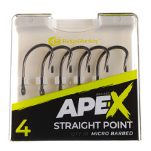 Гачок короповий RidgeMonkey Ape-X Straight Point Barbed size 4