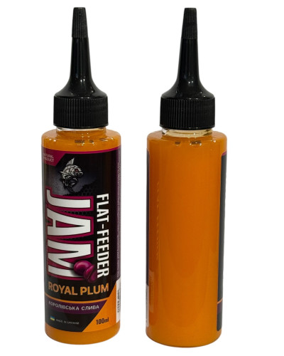 Атрактант Flat-feeder jam Carptronik Royal Plum (Королівська слива) 100ml