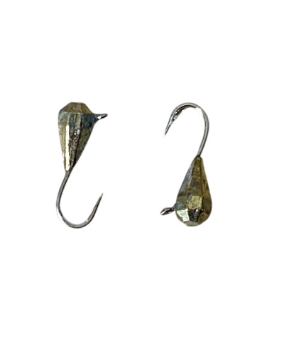 Мормишка вольфрам Гр. крапля кр. № 16 0,5g Золото (5шт\уп)