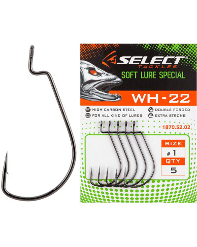 Гачок Офсетний Select WH-22 #2 (6 шт/уп)