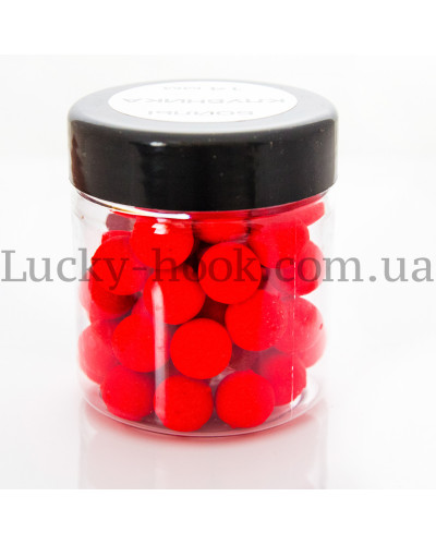Бойлы тонущие Dolpin 14mm Клубника120g — фото 2