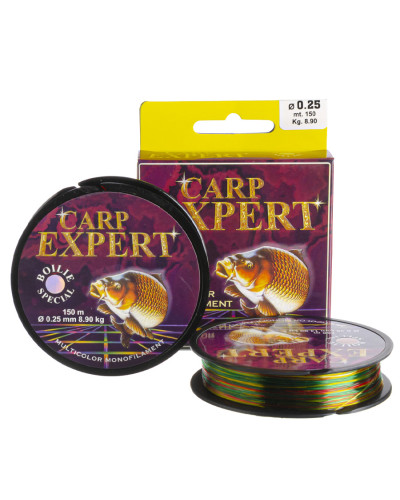 Леска Carp Expert Multicolor 150m 0.25mm
