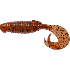 Силікон Keitech Flapper Grub 4" (7 шт/упак) ц:01 orange pepper