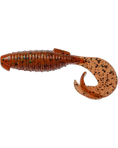 Силікон Keitech Flapper Grub 4" (7 шт/упак) ц:01 orange pepper