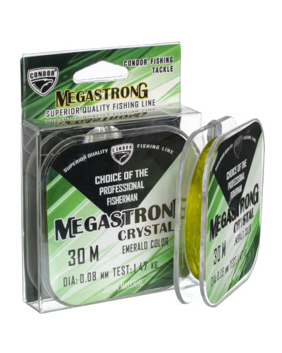 Волосінь Condor Megastrong Crystal 30m 0.08mm