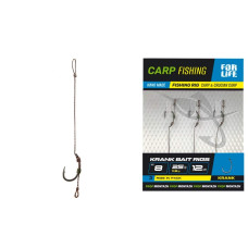 Бойловий повідець Profmontazh KRANK BAIT RIGS  гч.8 25lb 12cm