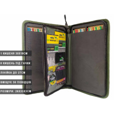Повідочниця RIG-BOX BIG (Khaki) на 50 повідків