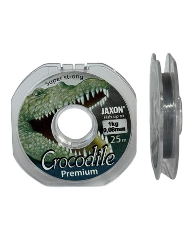 Волосінь Jaxon Crocodile Premium 0.08mm 1kg