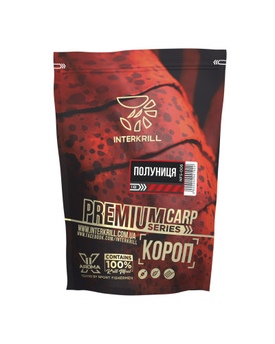 Прикормка Premium Series Короп-Полуниця 1kg