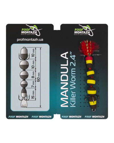 Мандула Prof Montazh 6cm MK5S908