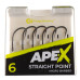 Гачок короповий RidgeMonkey Ape-X Straight Point Barbed size 6