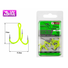 Трійник Profmontazh light-green UV PM36 № 10 (7 шт/уп)