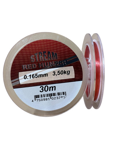 Леска зимняя Stream Red Hunter 0.165mm 3,50kg