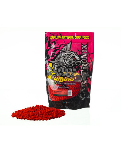 Пеллетс кормовой Carptronik клубника 6mm 800g