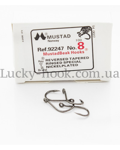 Рибальські гачки MUSTAD (10000 шт./пач.) No 8