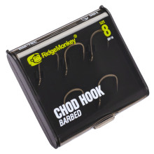 Гачок короповий RidgeMonkey RM-Tec Chod Hook Barbed size 8