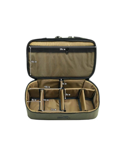 Двойная сумка с поводочницей Multi-Bag Double для аксессуаров и кормушек — фото 5