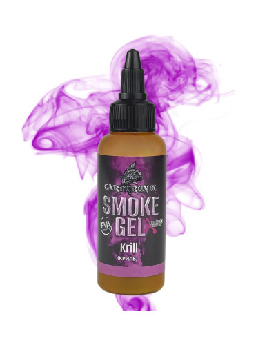 Аттрактант гель Carptronik Smoke gel Krill (Kриль) 60ml