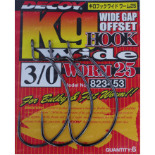 Крючок Decoy Worm25 Hook Wide #4/0 (5 шт/уп)