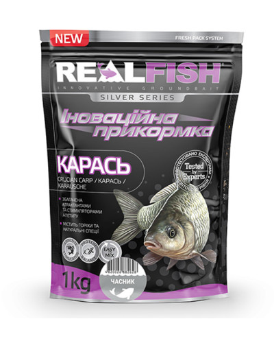 Прикормка RealFish Карась "часник" 1kg