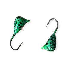 Мормышка вольфрамовая Stream Капля с ушком крашеная 6.0mm 0.55g col.008