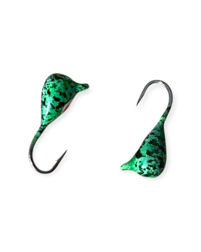 Мормышка вольфрамовая Stream Капля с ушком крашеная 6.0mm 0.55g col.008