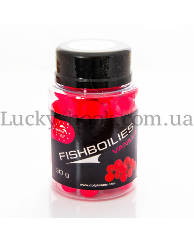 Бойли тонучі Dolpin 10mm Ваніль 80g