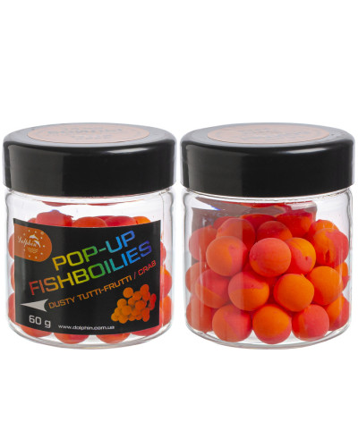 Бойлы Dolphin Pop-up тутти/краб 14mm 60g