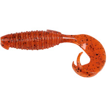 Силікон Keitech Flapper Grub 4" (7 шт/упак) ц:ea#13 spicy mustard/blue
