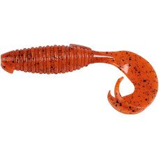 Силикон Keitech Flapper Grub 4" (7 шт/упак) ц:ea#13 spicy mustard/blue