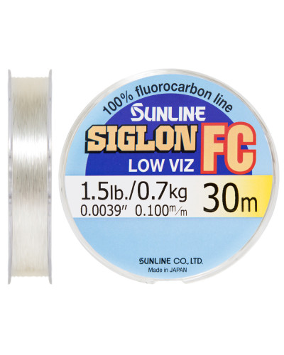Флюорокарбон Sunline SIG-FC 30м 0.10мм 0,7кг