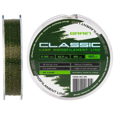 Волосінь Brain Classic Carp Line (3D camo) 150m 0.35mm 25lb 10.7kg