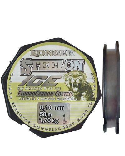 Волосінь Konger Steelon Fluorocarbon Coated 0,10mm 50m