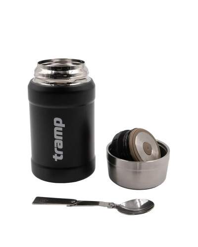 Пищевой термос Tramp TRC-132 с широким горлом 0.80 л ц:Black