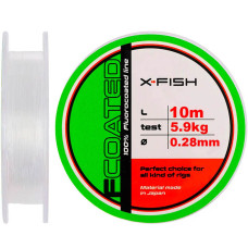 Флюорокарбон X-Fish FCoated 10m 0.28mm 5,9kg