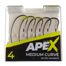 Гачок короповий RidgeMonkey Ape-X Medium Curve Barbed size 4