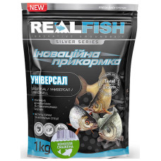 Прикормка RealFish "Універсал Смажена конопля" 1kg