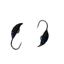Мормышка вольфрамовая Stream Личинка c камнем 8.0mm 0.50g col.060
