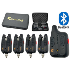 Набір сигналізаторів Gladiator BL1518 4+1 Black з пейджером+BLUETOOTH