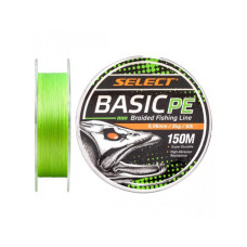 Шнур Select Basic PE 150m (салат.) 0.08mm 8lb/4kg