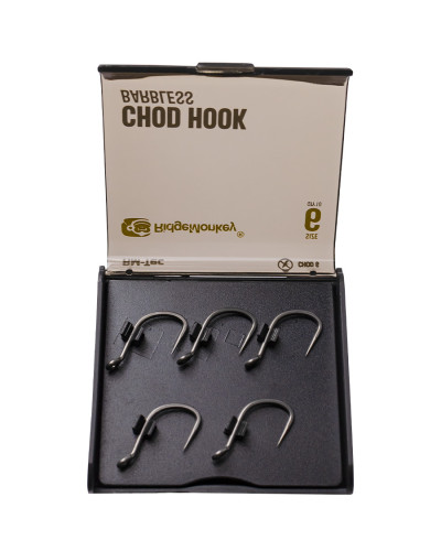 Гачок короповий RidgeMonkey RM-Tec Chod Hook Barbless size 6 — фото 2