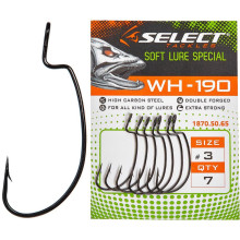 Гачок Офсетний Select WH-190 #3/0 (4 шт/уп)