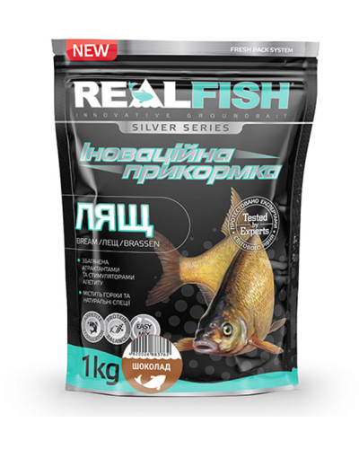 Прикормка RealFish Лящ "Шоколад" 1kg