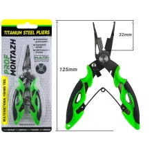 Плоскогубці ProfMontazh Titanium Steel Pliers 12,5 см