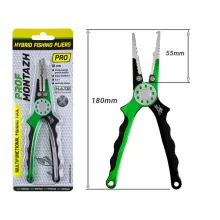 Плоскогубцы ProfMontazh Alu-Steel Hybrid Pro Fishing Pliers 6в1 18 см